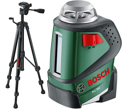 Test - Bosch Laser ligne à 360° PLL 360 et trépied 0603663001