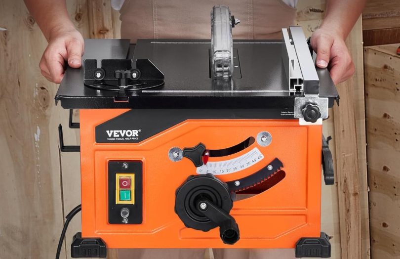 Test COMPLET de la Scie Circulaire sur Table VEVOR WTS210F - Présentation de la Scie VEVOR WTS210F