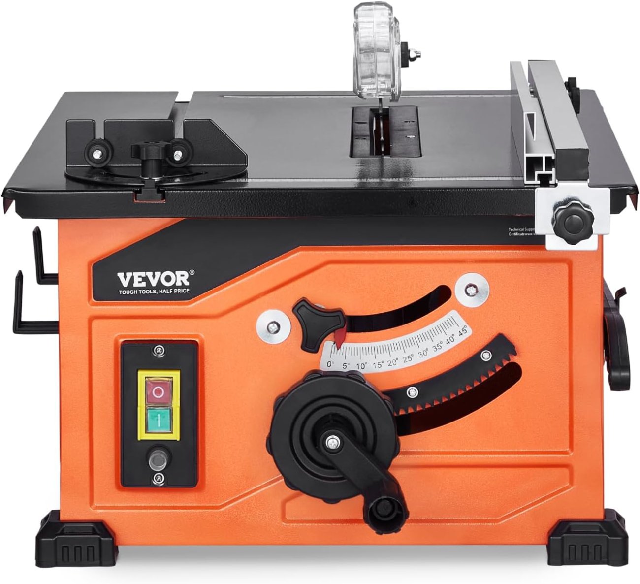 Test COMPLET de la Scie Circulaire sur Table VEVOR WTS210F
